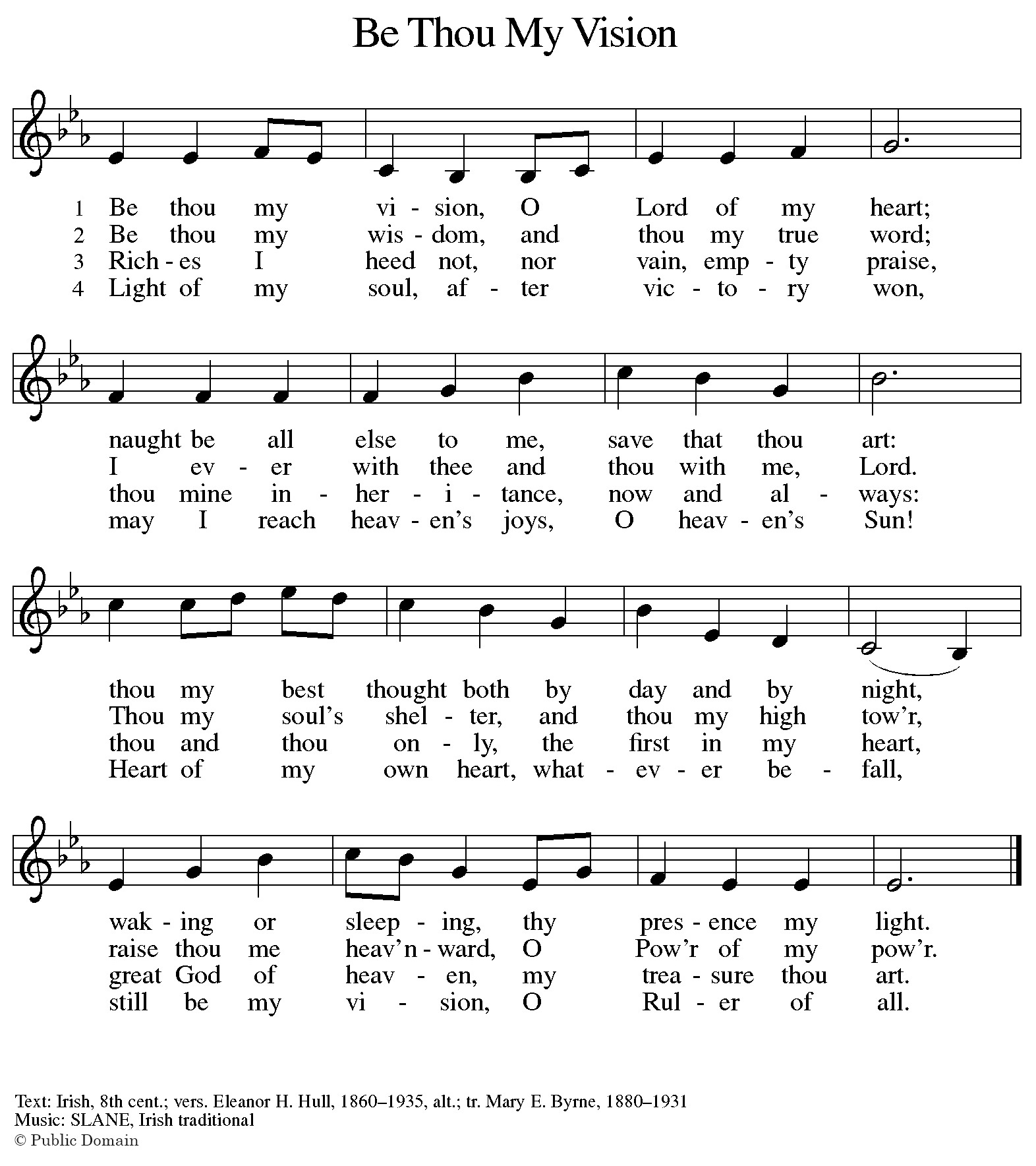 Be Thou My Vision