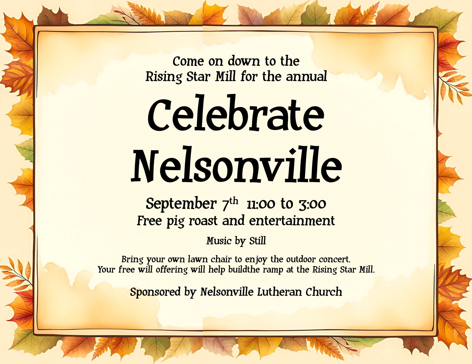 Celebrate Nelsonville Poster 3