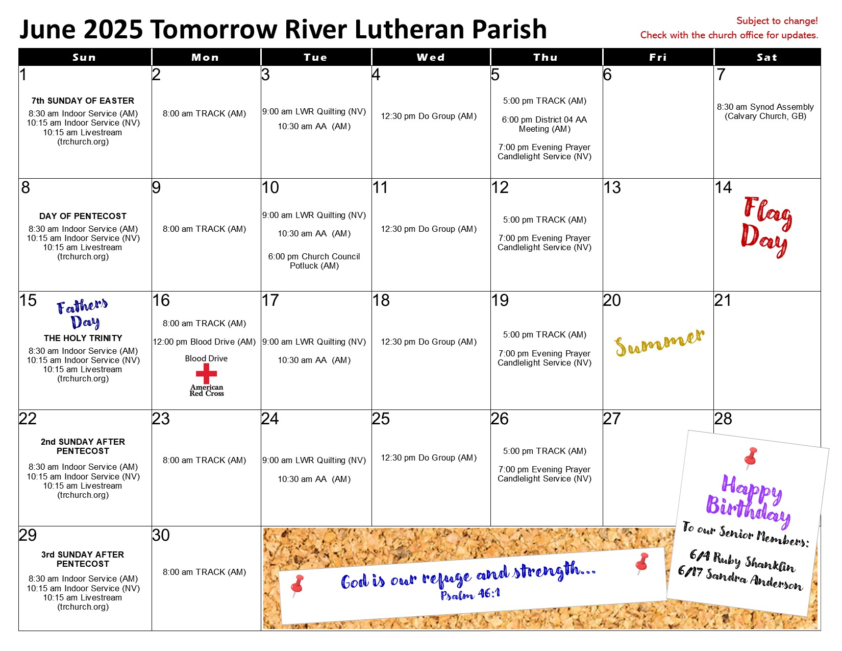 June 2025 Calendar 06 05