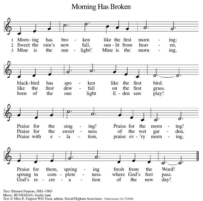 Morning Has Broken
