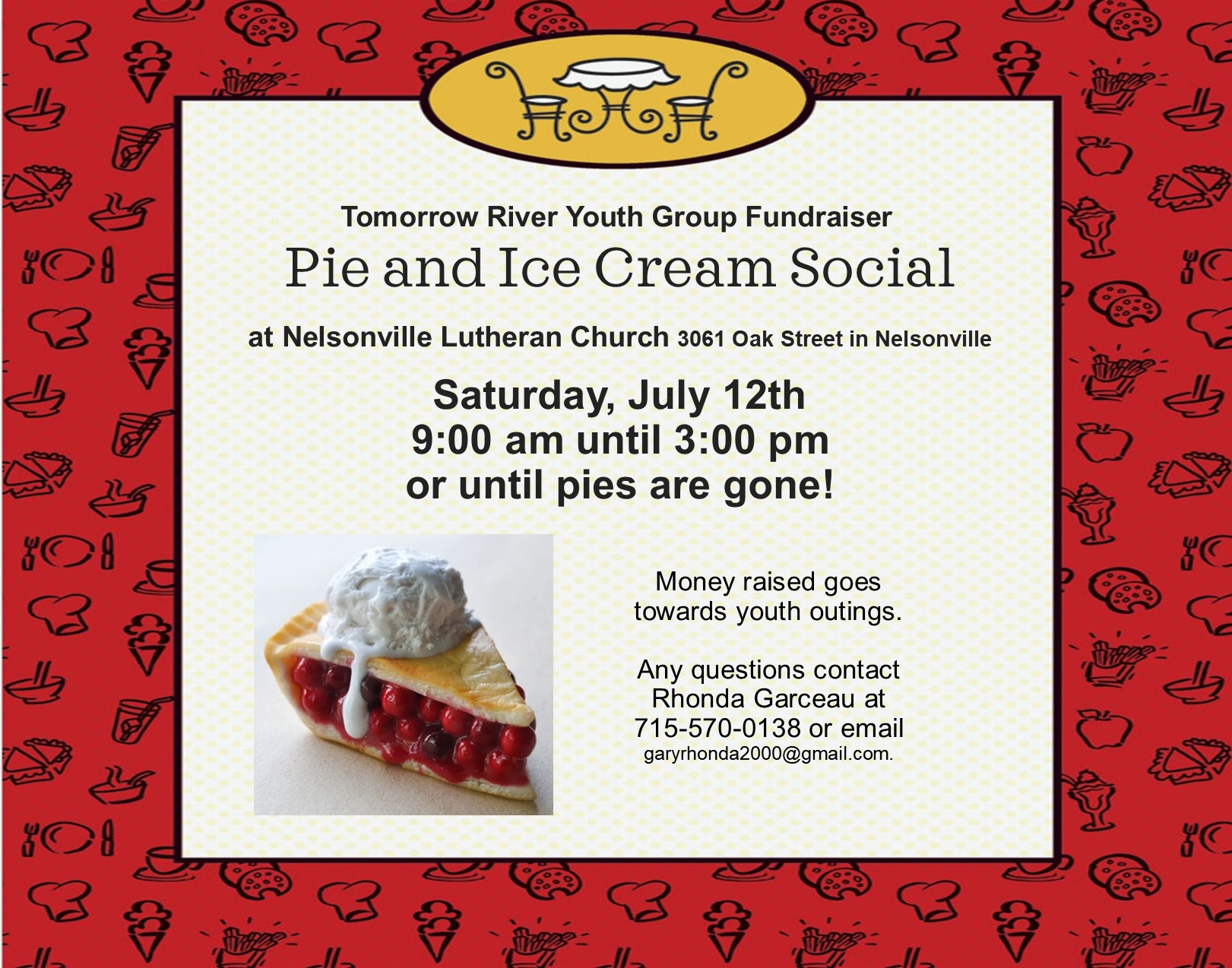 Pie and Ice Cream Social 2025 landscape