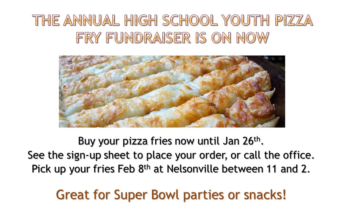 Pizza Fry Fundraiser