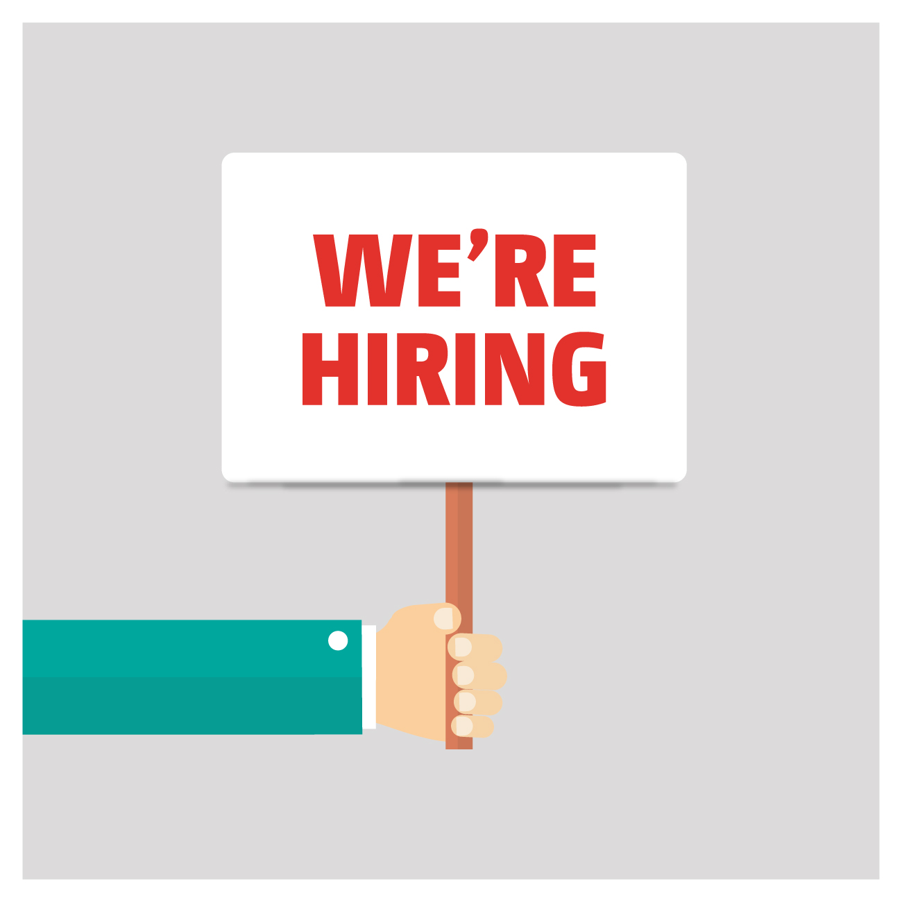 We're Hiring